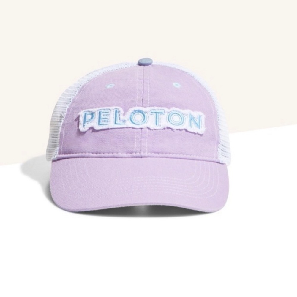 Peloton Lavender Purple Unisex Trucker Hat NWT